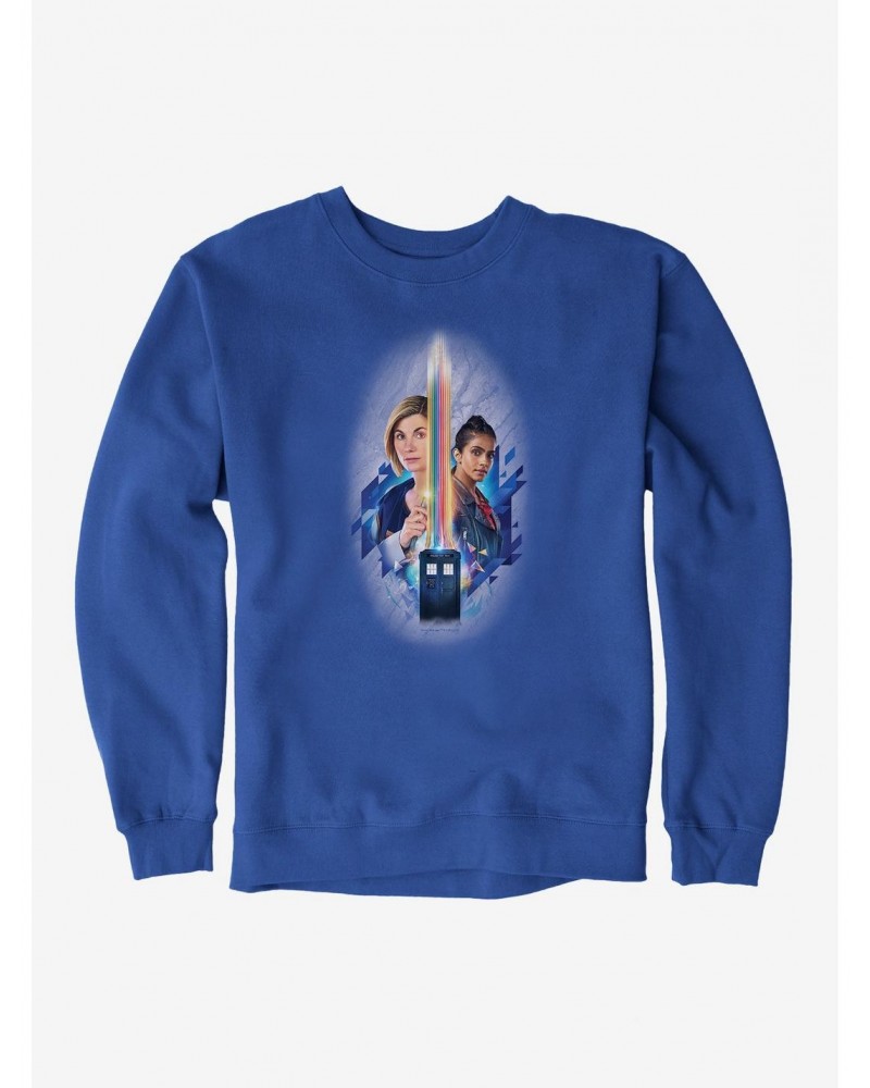 Doctor Who Thirteenth Doctor Pride Sweatshirt $15.87 Sweatshirts