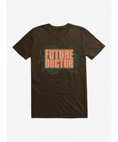 Doctor Who Thirteenth Doctor Future Doctor Graffiti T-Shirt $7.41 T-Shirts