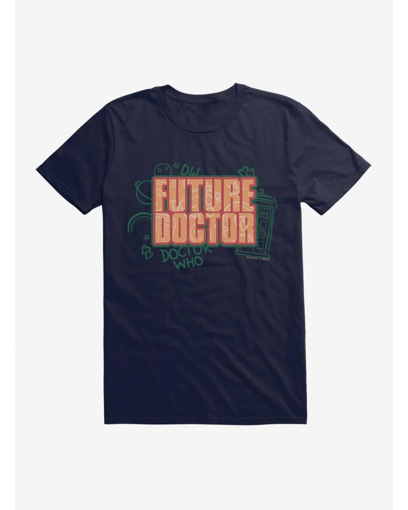 Doctor Who Thirteenth Doctor Future Doctor Graffiti T-Shirt $7.41 T-Shirts