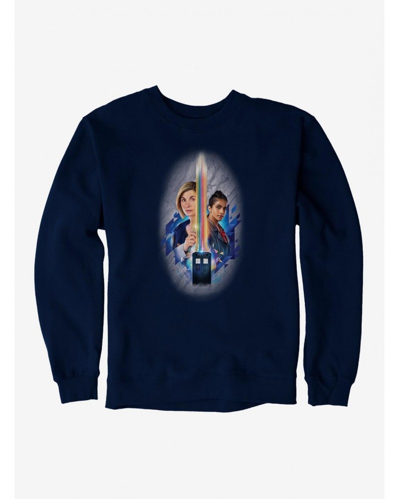 Doctor Who Thirteenth Doctor Pride Sweatshirt $15.87 Sweatshirts