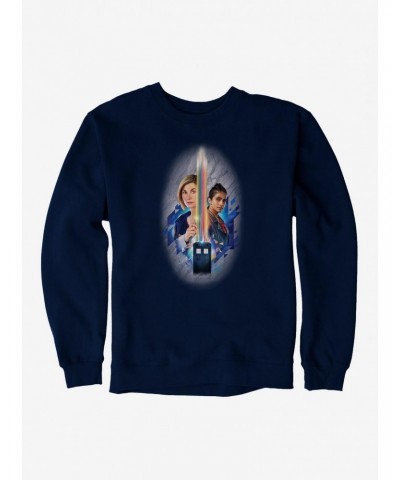 Doctor Who Thirteenth Doctor Pride Sweatshirt $15.87 Sweatshirts