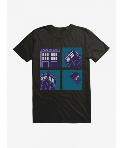 Doctor Who TARDIS Hasty Escape T-Shirt $8.13 T-Shirts