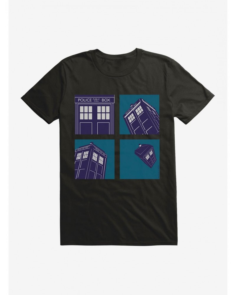 Doctor Who TARDIS Hasty Escape T-Shirt $8.13 T-Shirts