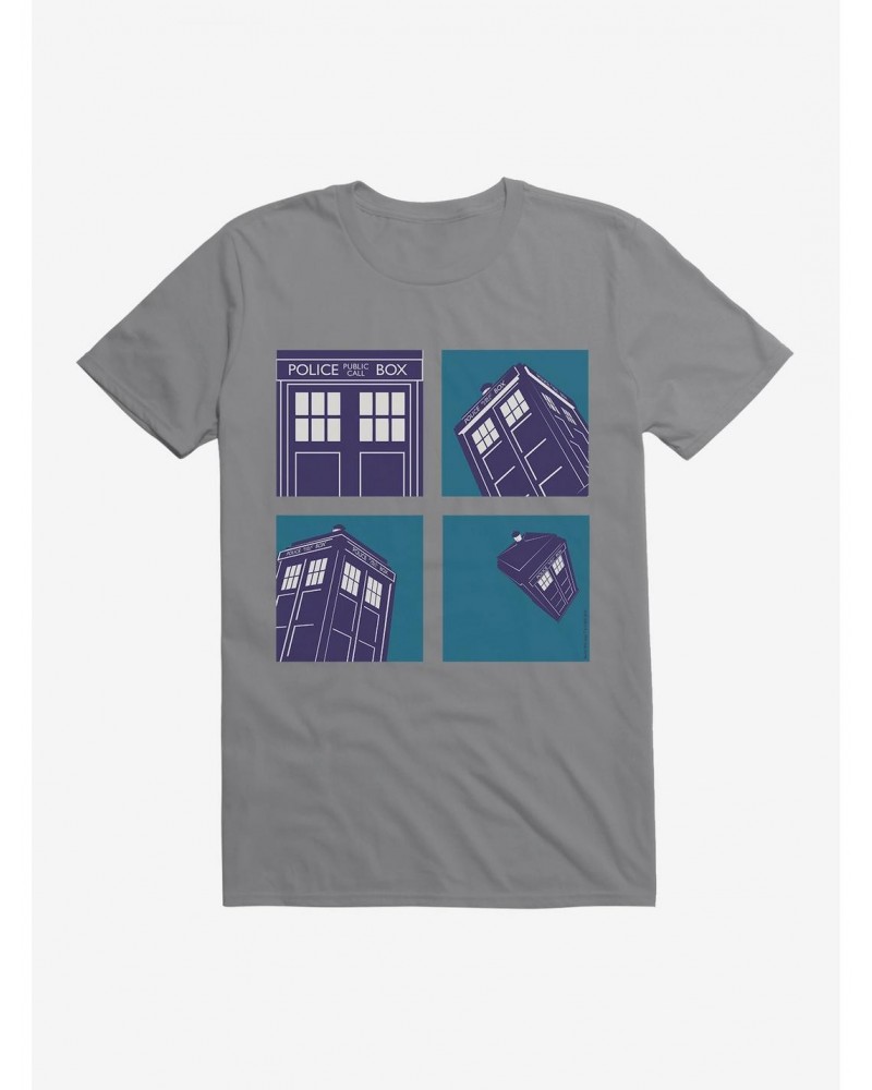 Doctor Who TARDIS Hasty Escape T-Shirt $8.13 T-Shirts