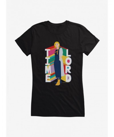 Doctor Who Thirteenth Doctor Time Lord Bold Girls T-Shirt $11.70 T-Shirts