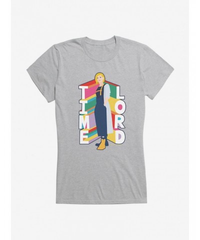 Doctor Who Thirteenth Doctor Time Lord Bold Girls T-Shirt $11.70 T-Shirts