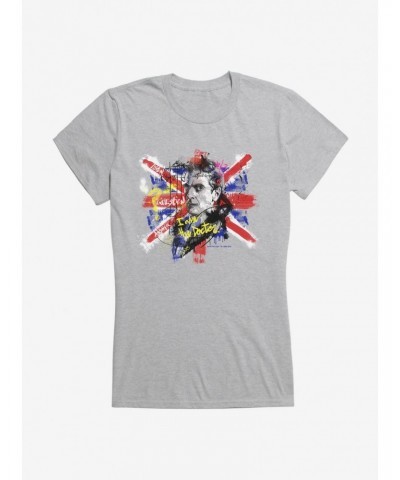 Doctor Who Twelfth Doctor I Am The Doctor Graffiti Girls T-Shirt $11.45 T-Shirts