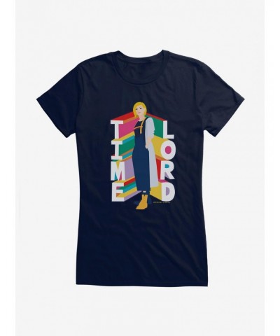 Doctor Who Thirteenth Doctor Time Lord Bold Girls T-Shirt $11.70 T-Shirts