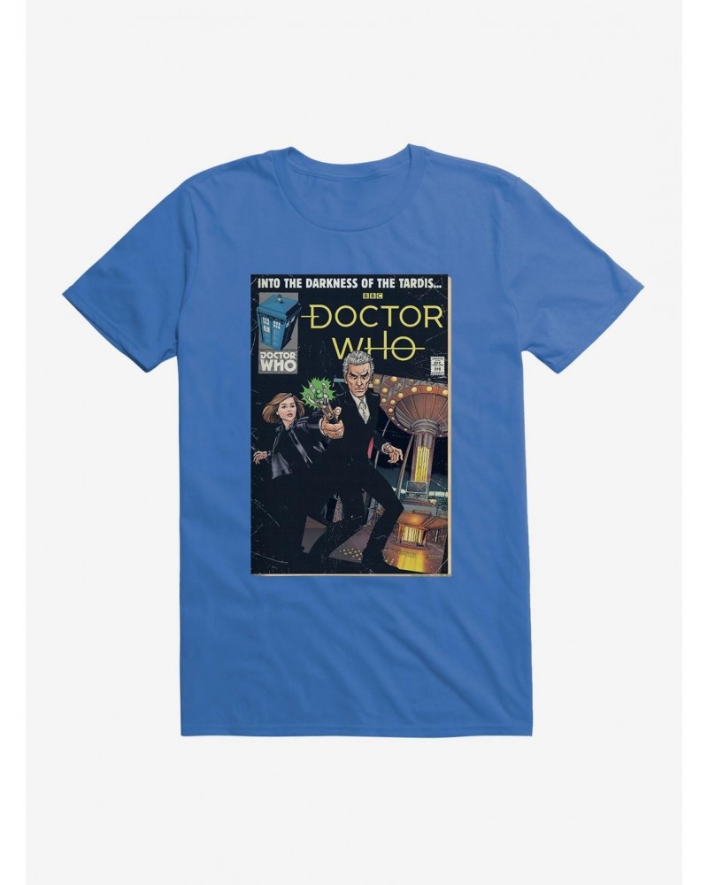 Doctor Who Twelfth Doctor Darkness of the TARDIS Comic T-Shirt $10.99 T-Shirts