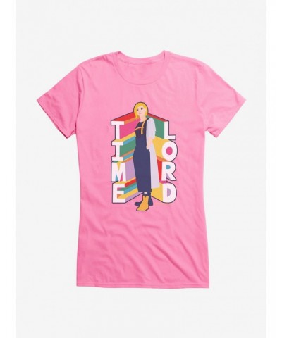 Doctor Who Thirteenth Doctor Time Lord Bold Girls T-Shirt $11.70 T-Shirts