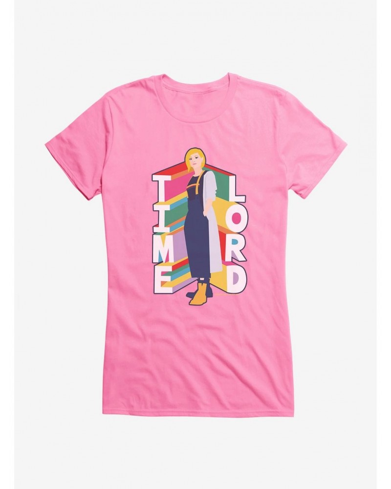 Doctor Who Thirteenth Doctor Time Lord Bold Girls T-Shirt $11.70 T-Shirts