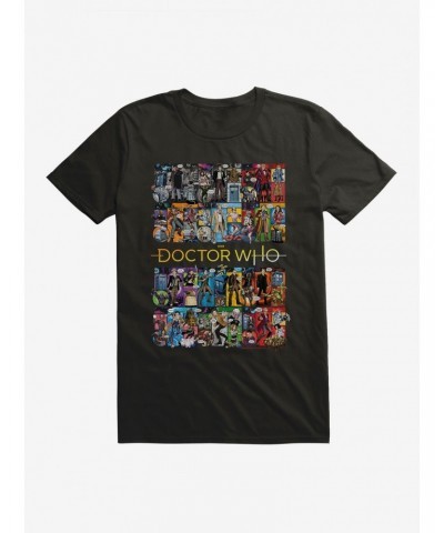 Doctor Who Doctor Collage T-Shirt $11.23 T-Shirts