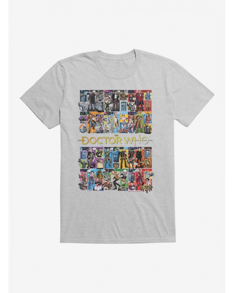 Doctor Who Doctor Collage T-Shirt $11.23 T-Shirts