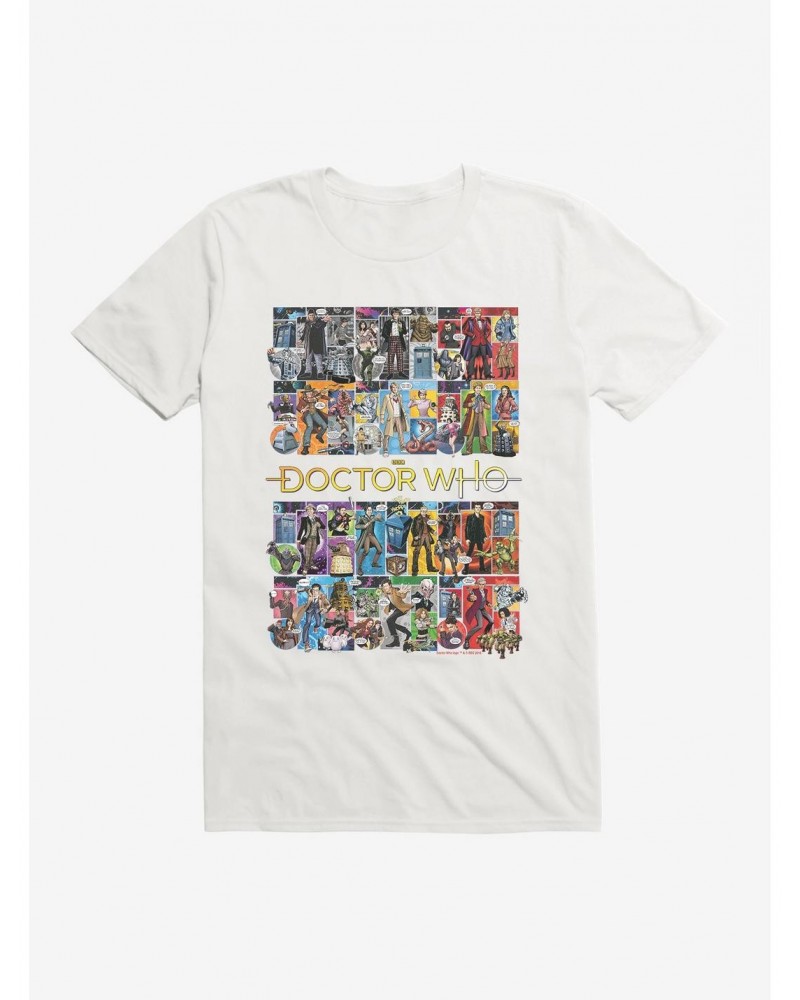 Doctor Who Doctor Collage T-Shirt $11.23 T-Shirts