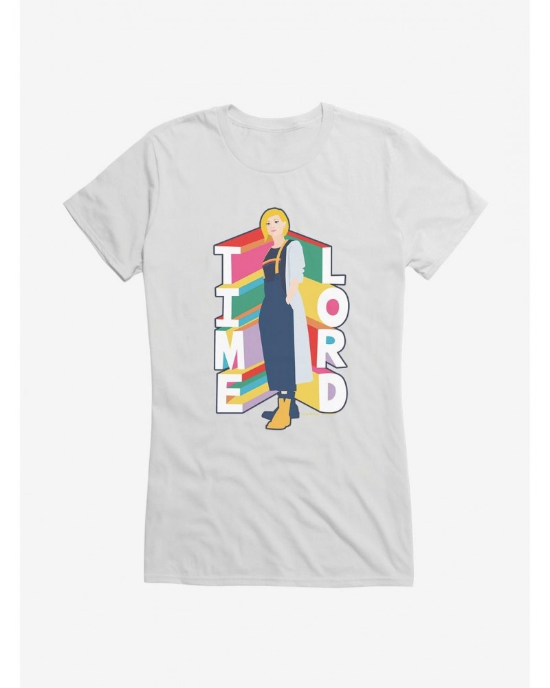 Doctor Who Thirteenth Doctor Time Lord Bold Girls T-Shirt $11.70 T-Shirts