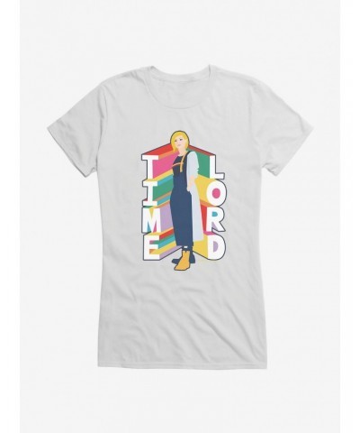 Doctor Who Thirteenth Doctor Time Lord Bold Girls T-Shirt $11.70 T-Shirts