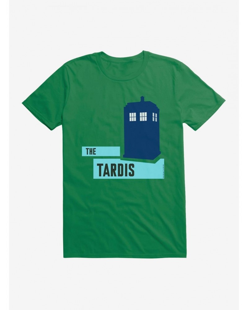 Doctor Who TARDIS Classic Silhouette T-Shirt $11.71 T-Shirts