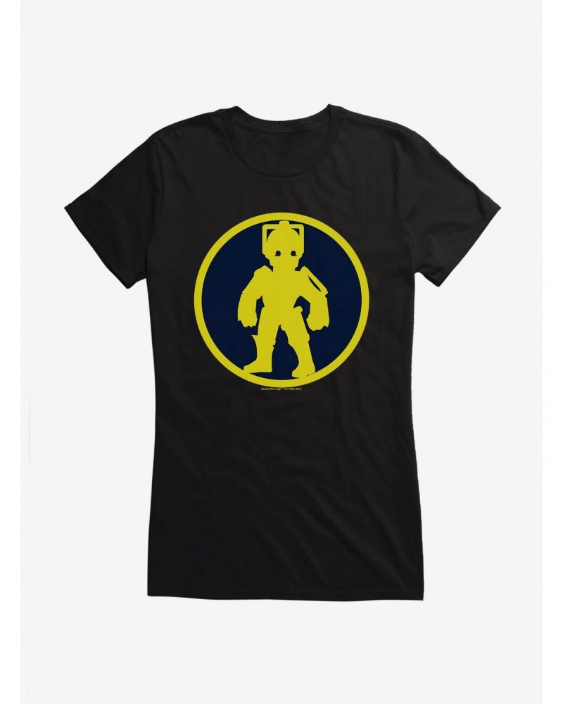 Doctor Who Cybermen Symbol Girls T-Shirt $12.20 T-Shirts