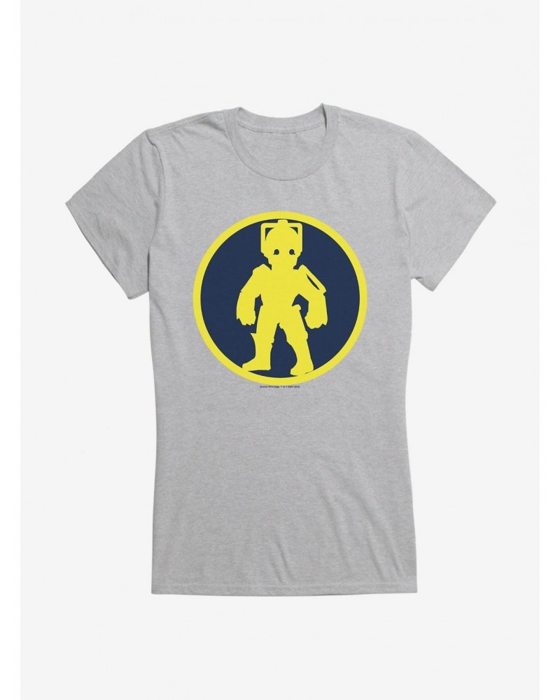 Doctor Who Cybermen Symbol Girls T-Shirt $12.20 T-Shirts