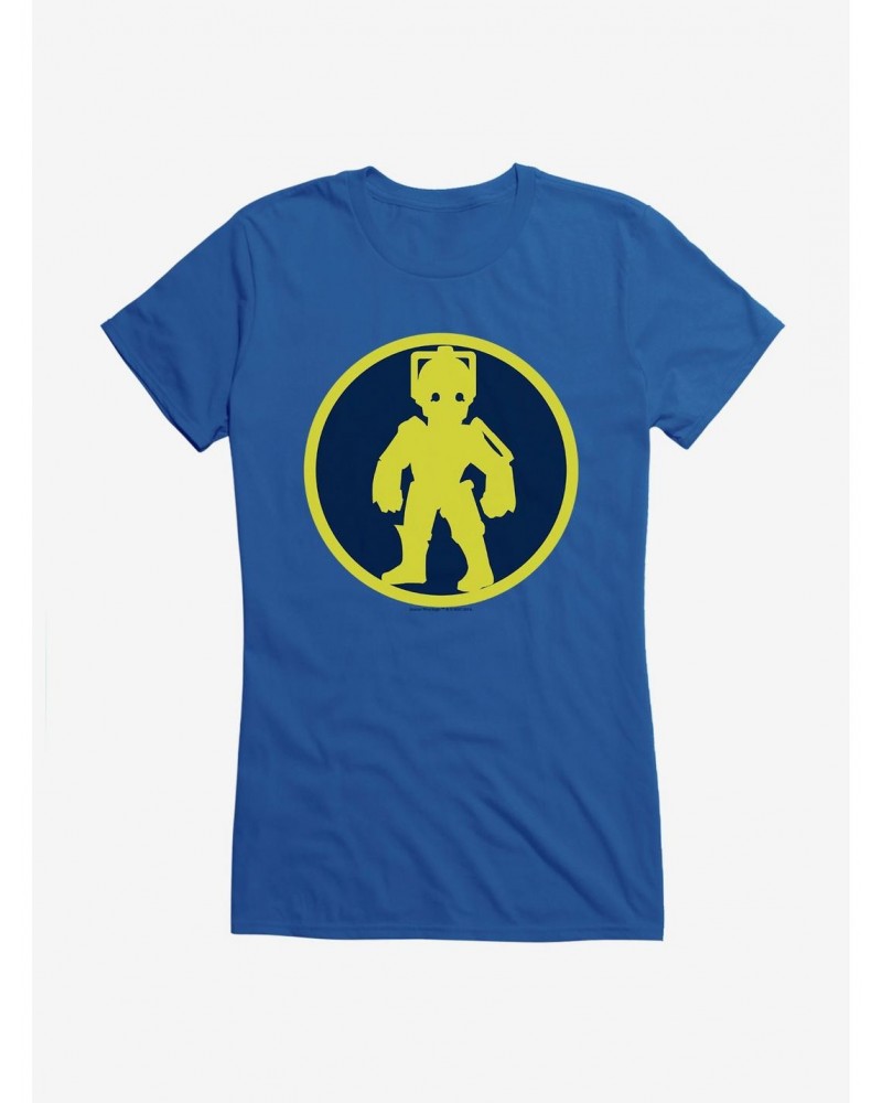 Doctor Who Cybermen Symbol Girls T-Shirt $12.20 T-Shirts