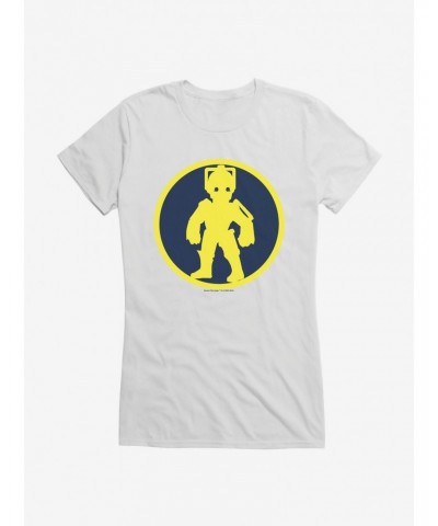 Doctor Who Cybermen Symbol Girls T-Shirt $12.20 T-Shirts