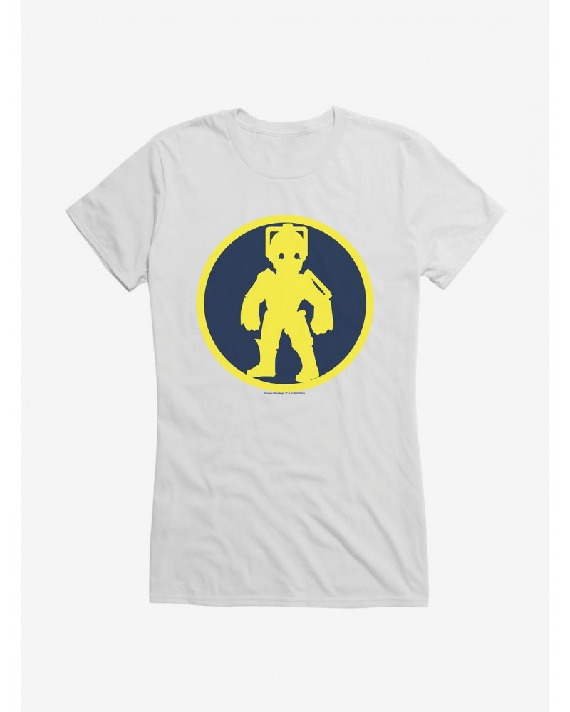 Doctor Who Cybermen Symbol Girls T-Shirt $12.20 T-Shirts