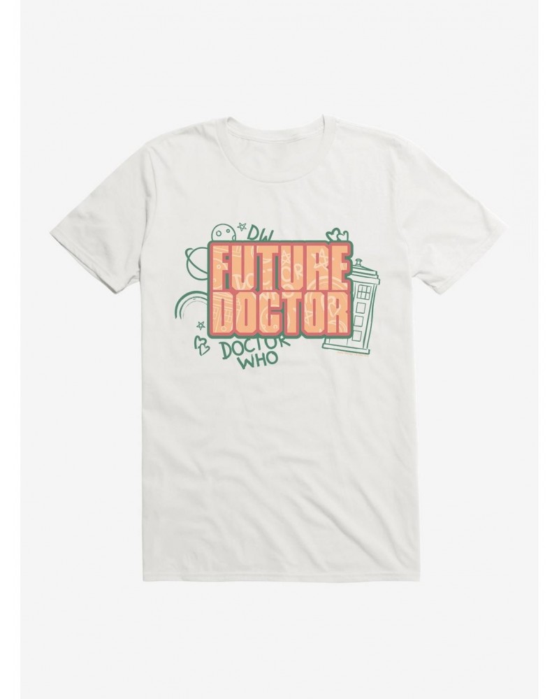 Doctor Who Thirteenth Doctor Future Doctor Graffiti T-Shirt $10.04 T-Shirts