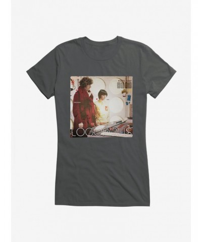 Doctor Who The Fourth Doctor Logopous Girls T-Shirt $9.46 T-Shirts