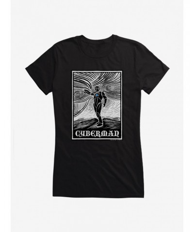 Doctor Who Cybermen Wind Pose Girls T-Shirt $8.22 T-Shirts