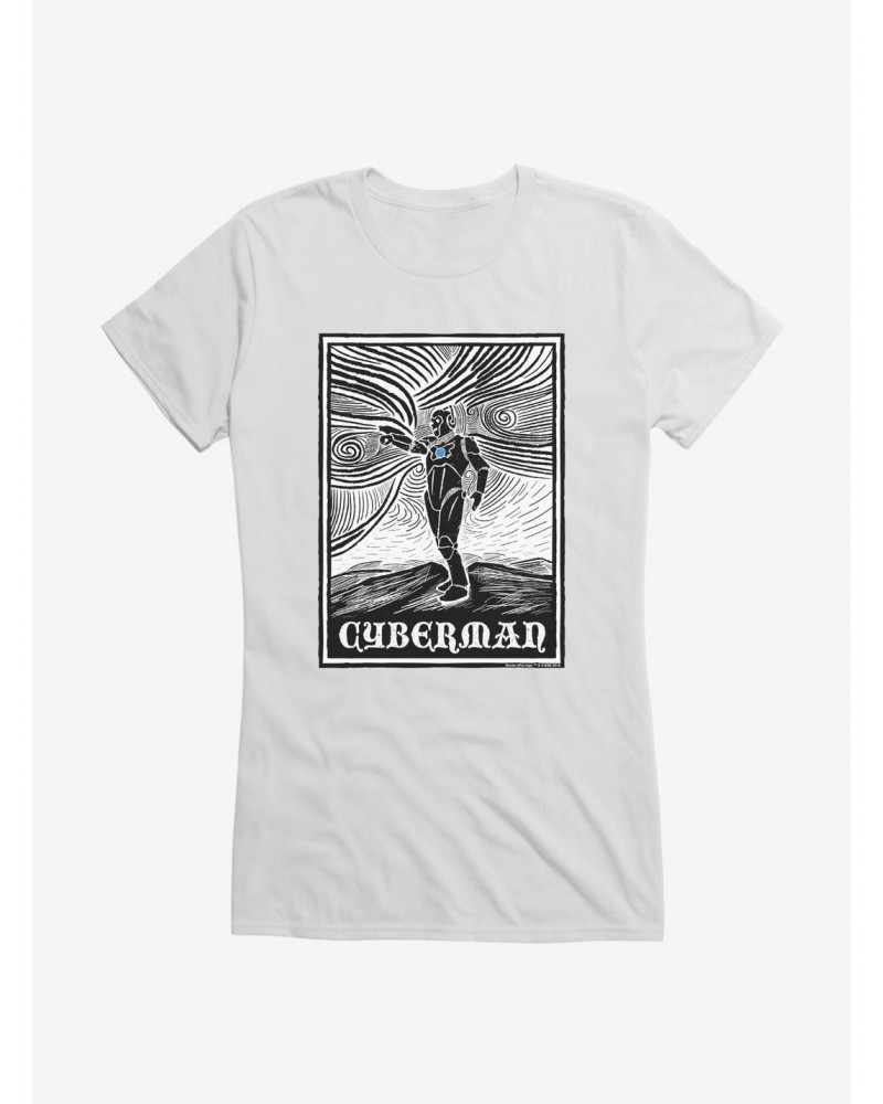 Doctor Who Cybermen Wind Pose Girls T-Shirt $8.22 T-Shirts