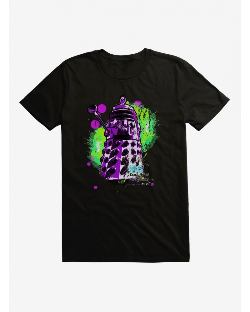 Doctor Who Dalek Retro Art T-Shirt $9.80 T-Shirts