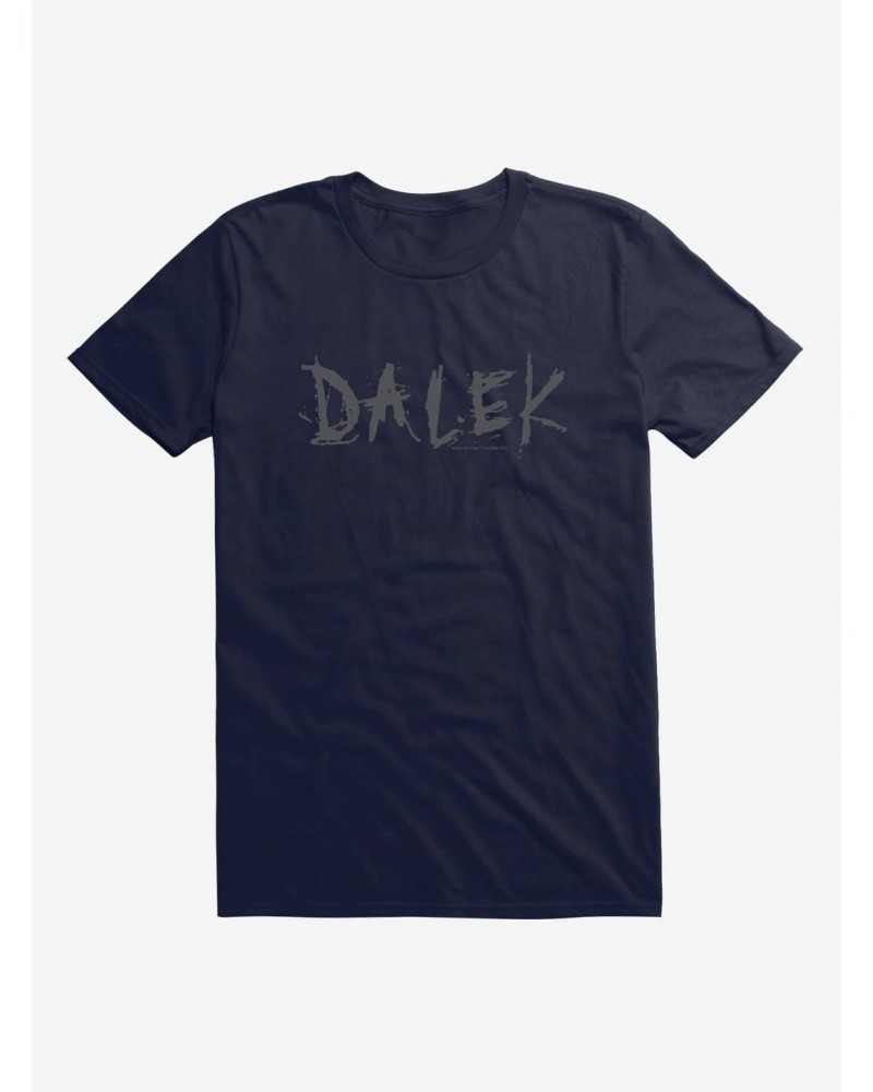 Doctor Who Dalek Scratch Script T-Shirt $8.84 T-Shirts