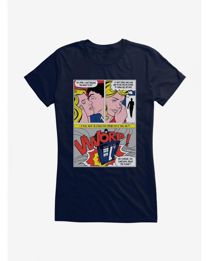 Doctor Who Vworp Girls T-Shirt $7.97 T-Shirts