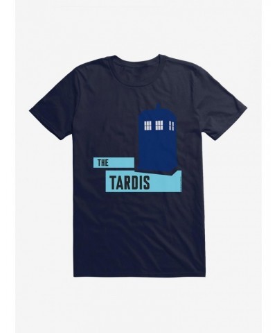 Doctor Who TARDIS Classic Silhouette T-Shirt $11.71 T-Shirts