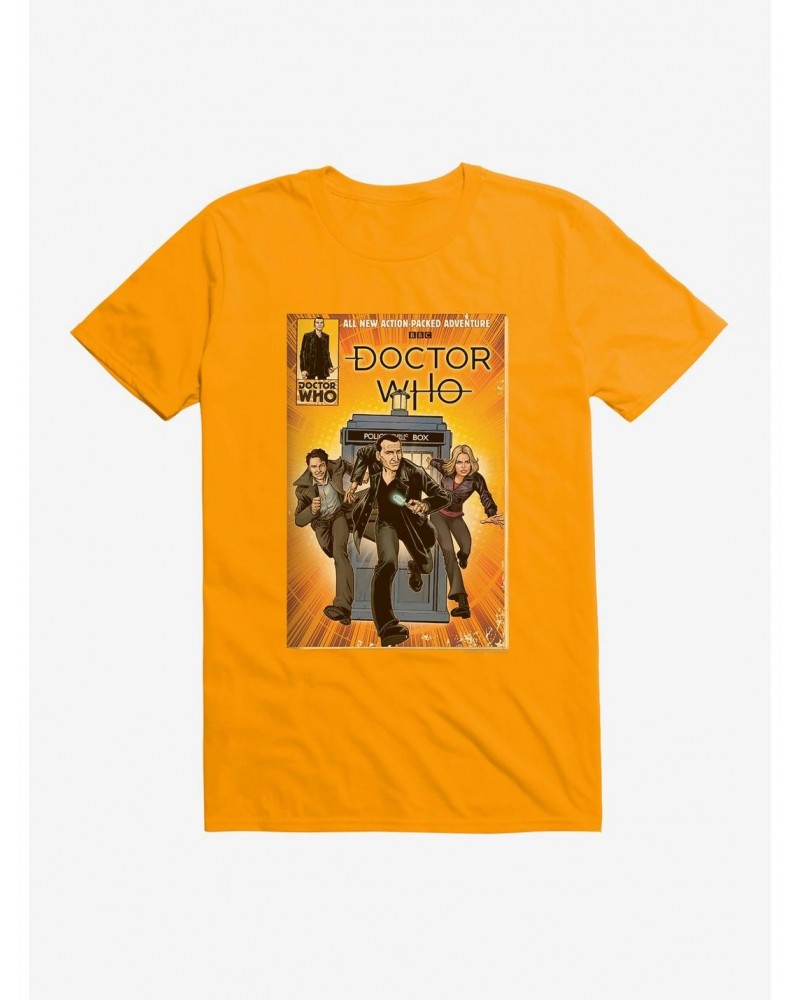 Doctor Who Action Packed Adventure Comic T-Shirt $11.71 T-Shirts