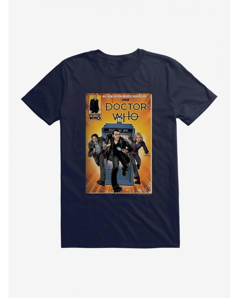 Doctor Who Action Packed Adventure Comic T-Shirt $11.71 T-Shirts