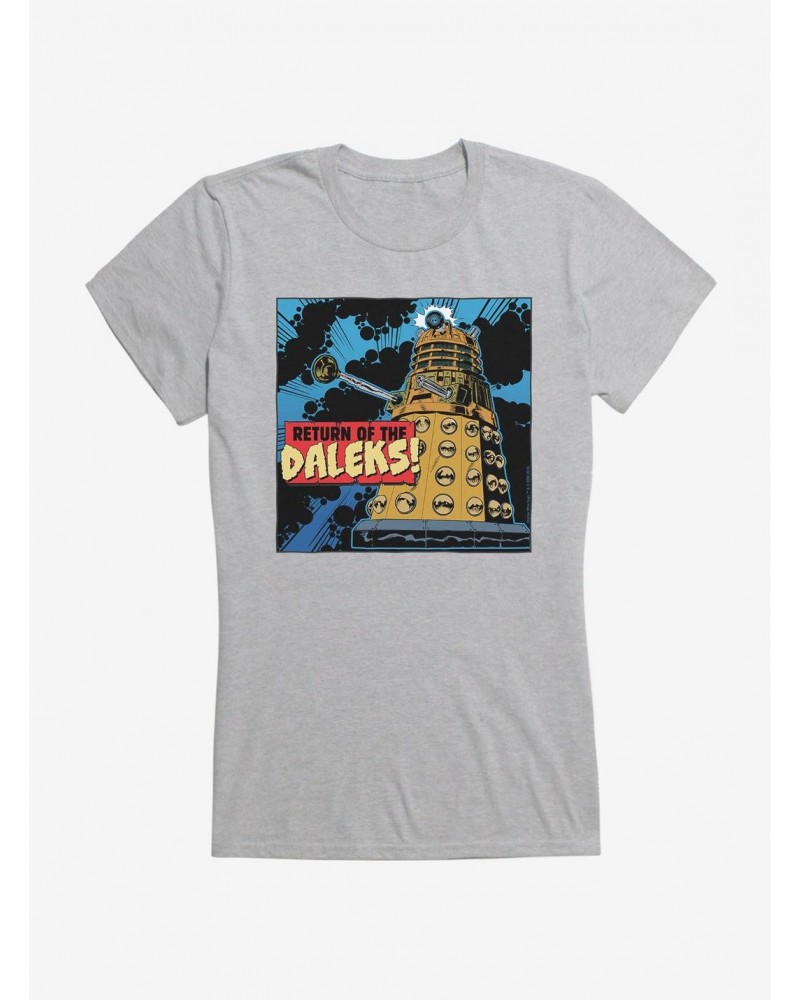 Doctor Who Return Of The Daleks Girls T-Shirt $11.95 T-Shirts