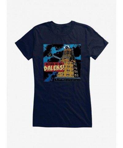 Doctor Who Return Of The Daleks Girls T-Shirt $11.95 T-Shirts