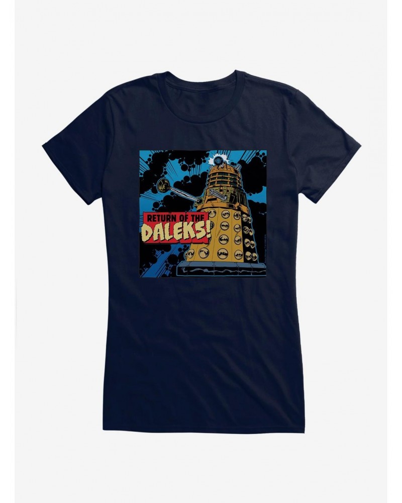 Doctor Who Return Of The Daleks Girls T-Shirt $11.95 T-Shirts