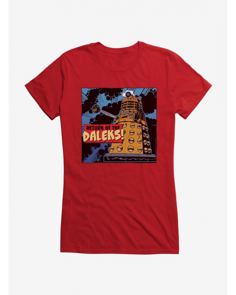 Doctor Who Return Of The Daleks Girls T-Shirt $11.95 T-Shirts