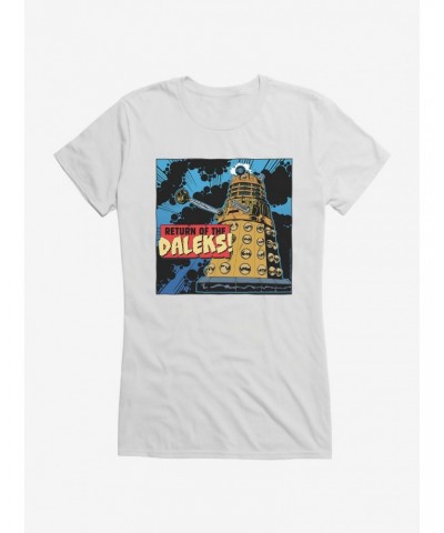 Doctor Who Return Of The Daleks Girls T-Shirt $11.95 T-Shirts