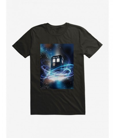 Doctor Who TARDIS Wibbly Wobbly Timey Wimey T-Shirt $11.71 T-Shirts