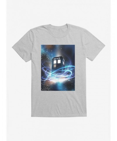 Doctor Who TARDIS Wibbly Wobbly Timey Wimey T-Shirt $11.71 T-Shirts