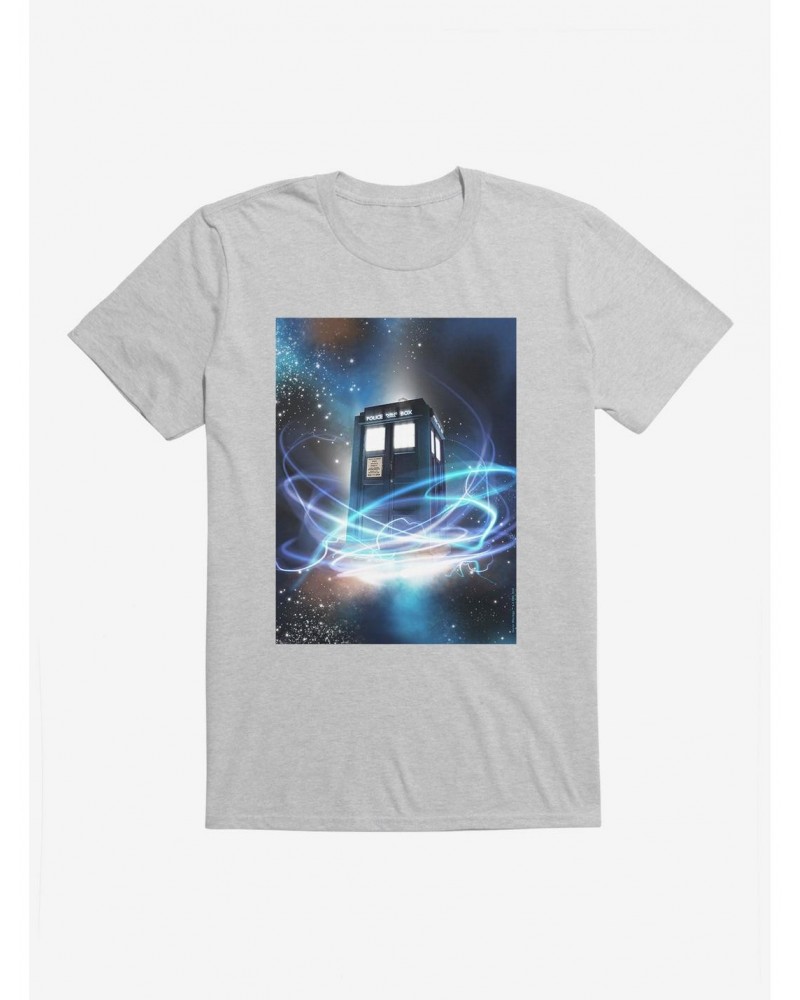 Doctor Who TARDIS Wibbly Wobbly Timey Wimey T-Shirt $11.71 T-Shirts