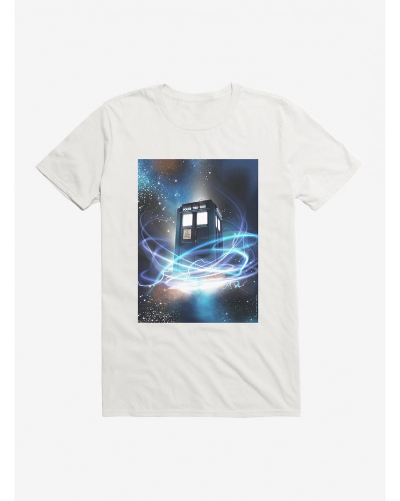 Doctor Who TARDIS Wibbly Wobbly Timey Wimey T-Shirt $11.71 T-Shirts