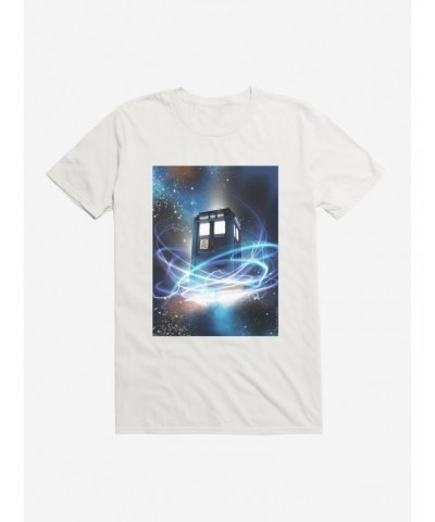 Doctor Who TARDIS Wibbly Wobbly Timey Wimey T-Shirt $11.71 T-Shirts