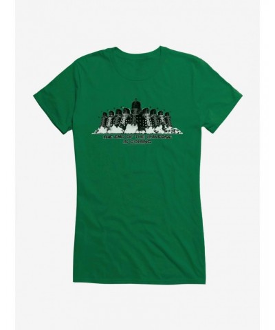 Doctor Who Dalek Stampede Girls T-Shirt $8.22 T-Shirts