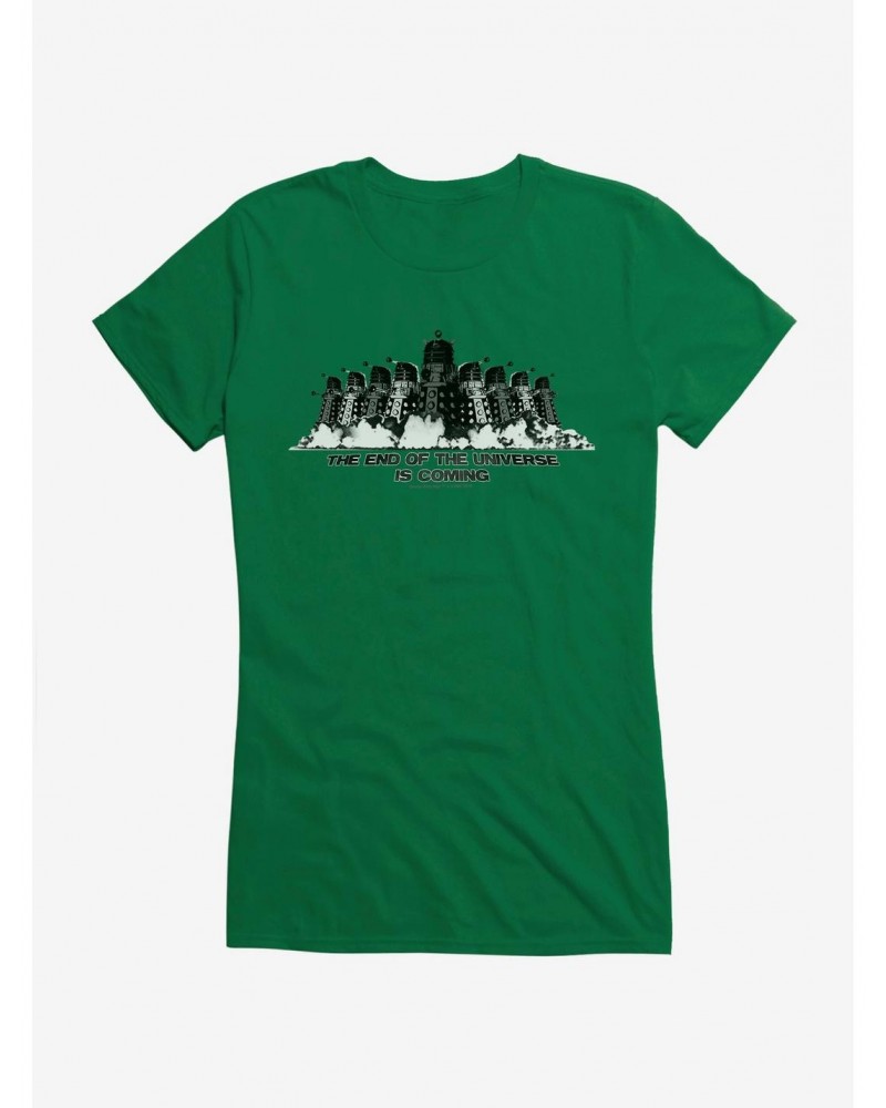 Doctor Who Dalek Stampede Girls T-Shirt $8.22 T-Shirts