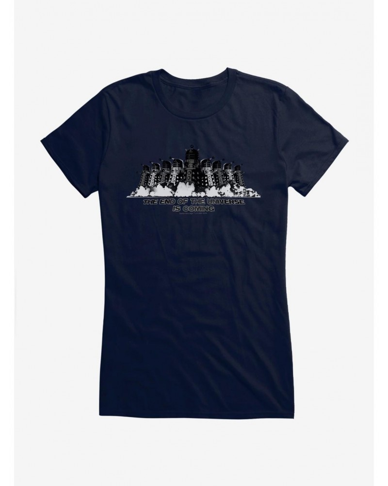 Doctor Who Dalek Stampede Girls T-Shirt $8.22 T-Shirts