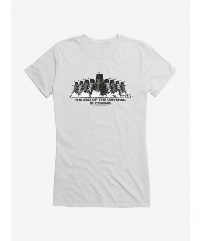 Doctor Who Dalek Stampede Girls T-Shirt $8.22 T-Shirts